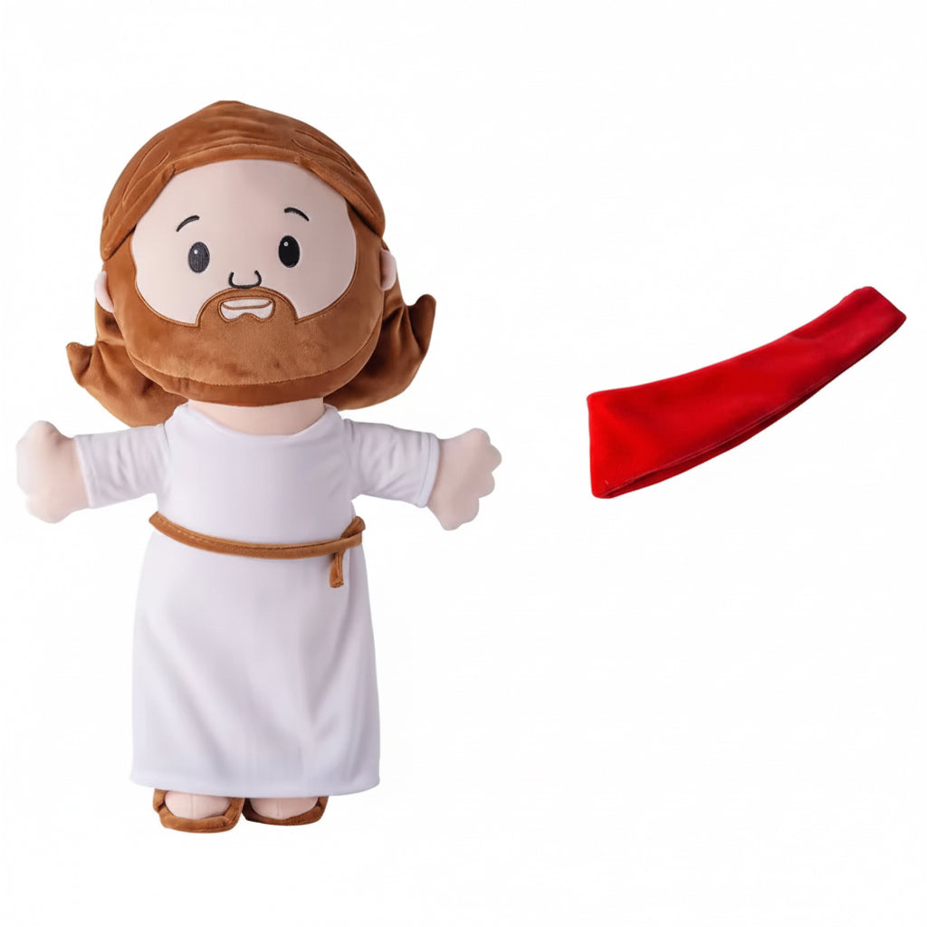 Petit Jésus Doudou – Peluche Spirituelle Kawaii