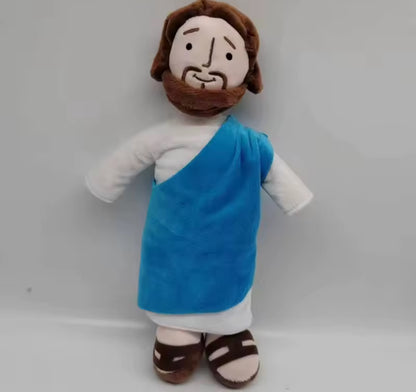 Jésus Christ Peluche Bleu
